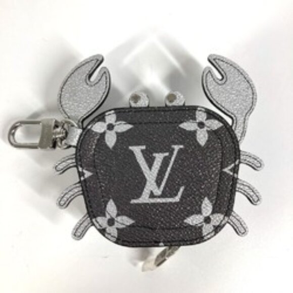 LOUIS VUITTON M02529 Monogram Club Crab Charm Wallet/Coin Case Pouch Key Holder - Picture 5 of 16